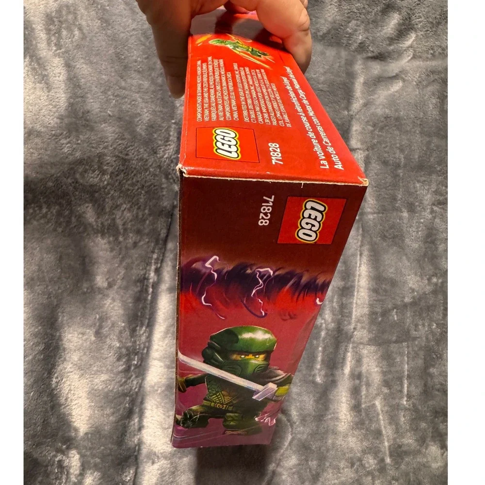 LEGO Ninjago 71828 Lloyds Pull-Back Race Car Dragons Rising 181 Pcs New Box Wear